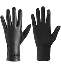 Achiou Winter Gloves, Glove for Men Women, Upgraded Touch Screen Texting Warm Running with Thermal Soft Knit Lining