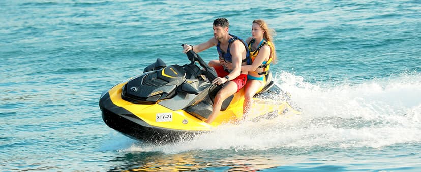 Poseidon Adjustable Water Safety Life Jacket - Classic Unisex Design with Front/Rear Storage Compartments for Multiple Water Activities