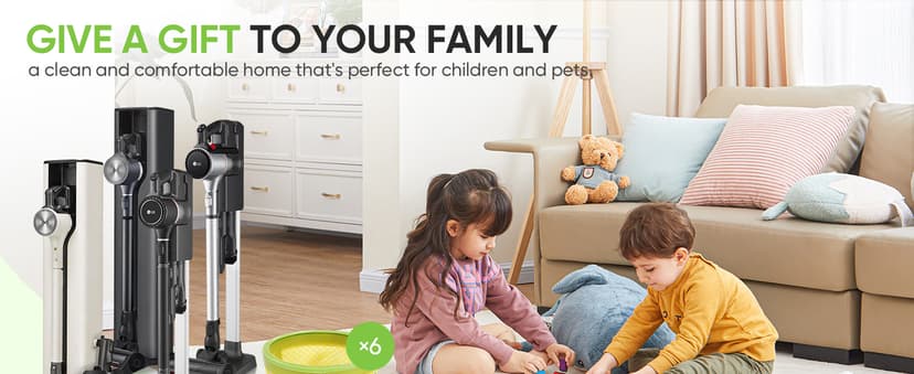 6 Pack Replacement Pre-Filter Compatible for LG CordZero A9 Series Cordless Stick Vacuum Cleaner Accessories A907GMS,A916BM, A905RM,A906SM,A925KSM,A926KSM,A929KVM -Filter Replacement Parts ADQ74774001