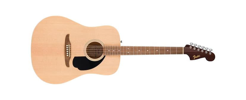 Fender California Debut Redondo Series Acoustic Guitar, Beginner Guitar, 2-Year Warranty, Black