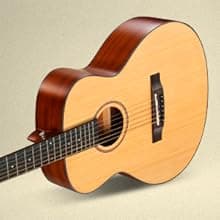 Donner 3/4 Acoustic Guitar Kit 36 Inch Dreadnought Acustica Guitarra Bundle for Beginner Adult Youth Travel With Steel String Spruce Wood Gig Bag Tuner Pickguard Right Hand