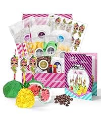 Bake 10–12 Treats with Decorating Supplies, Activity Book, and Simple Recipe Gift Idea for Boys and Girls Ages 4-12 Baketivity DIY Cake Pop Kids Baking Kit with Pre-Measured Ingredients B01L5XL49G