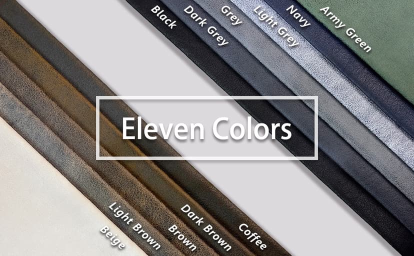 Pfrstuv 4-Piece T Couch Cover - Leather Look Slipcovers for 3 Cushion Sofa, Washable, Coffee