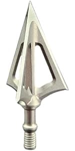 G5 Montec Fixed 3-Blade Broadheads | 3-Pack | 85/100/125 Grains | Razor Sharp 1-Piece Construction | Screw in | Compound & Recurve Compatible