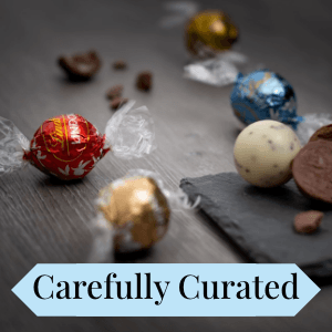 Gift Basket with Assorted Sweets, Cookies and Nuts