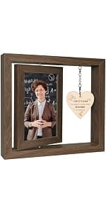 Side by Side or Miles Apart - Dear Friends Are Always Close to the Heart Best Friend Picture Frame Gifts for Long-Distance Friendships Gifts for Women, BFF, Bestfriend, Besties