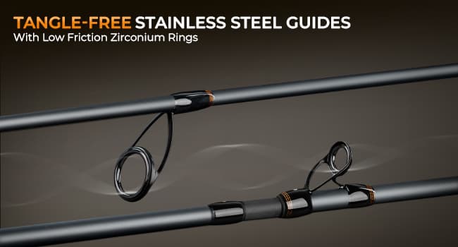 KastKing Zephyr Finesse Fishing Rods – BFS Baitcasting & Spinning Rods, IM6 Graphite, Extra Twin-Tip, 2pc & 3pc Travel Design, Ultra-Light Lure Casting, Stainless Steel Guides with Zirconium Rings