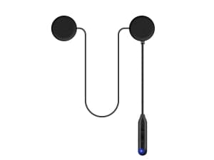 Motorcycle Helmet Bluetooth Headset Speakers with Good Sound,Loud,50 Hours Use,Large Button for Gloves,Fast and Stable Connection,Answer Automatically,Voice Assistant,IPX7 Waterproof,Easy Install