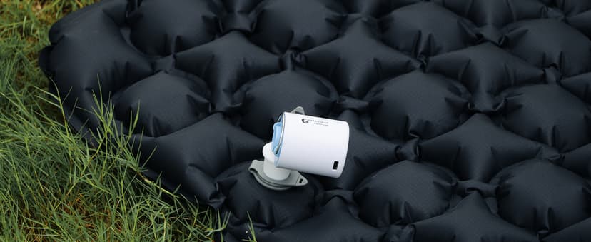 FLEXTAILGEAR Portable Air Pump for Inflatables, 2.82oz Classic Tiny Air Pump, Rechargeable Electric Air Pump to Inflate Deflate for Camping Gear Pool Floats Air Mattress Vacuum Storage Bags