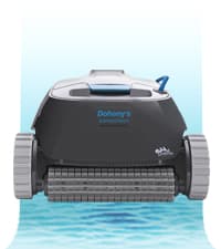 Dolphin Advantage Automatic Robotic Pool Vacuum Cleaner, Wall Climbing, Active Scrubber Brush, Ideal for In-Ground Pool Types up to 33 FT in Length