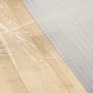 SUPER DEAL Upgraded 48" X 36" Office Chair Mat for Carpet Floor, Non-Slip Under Desk Carpeted Floor Protector, Heavy Duty Clear Plastic Carpet with Lip for Home Office Gaming Chair