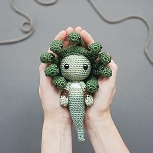 A Crochet World of Creepy Creatures and Cryptids: 40 Amigurumi Patterns for Adorable Monsters, Mythical Beings and More