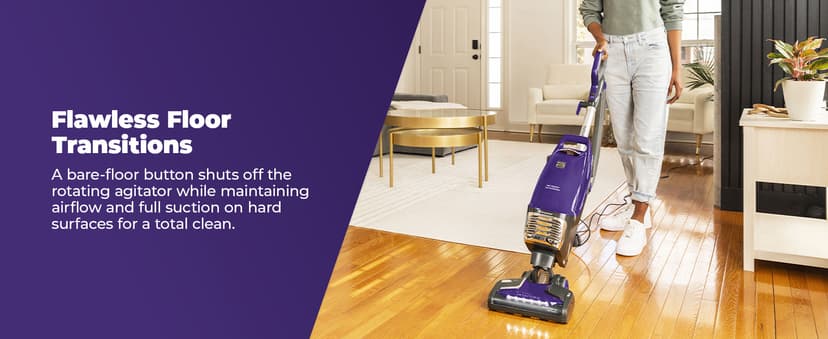 Kenmore BU4018 Intuition Bagged Upright Vacuum Lift-Up Carpet Cleaner 2-Motor Power Suction with HEPA Filter,3-in-1 Combination, Upholstery Tool for Hardwood Floor, Pet Hair, Purple