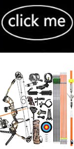 Compound Bow Kit, Hunting and Target, Limb Made in USA,Draw Weight 30-70 lbs Adjustable, Draw Length 19-30.5",up to IBO 320FPS Speed, Package with Archery Hunting Accessories