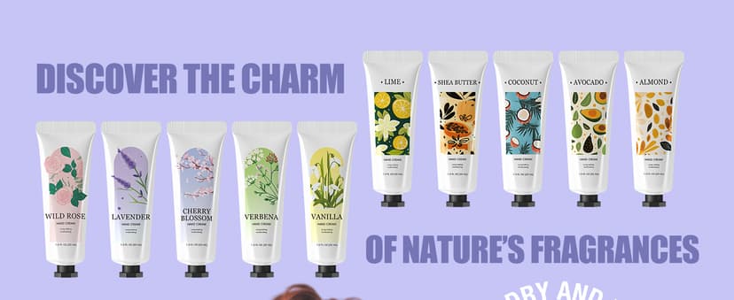 spa luxetique 10 Pack Hand Cream Gifts Mothers Day Gifts for Mom Hand Lotion for Dry Cracked Travel Size Mini Moisturizing Lotion for Women Appreciation Gifts 10 x 1.0 oz/30ml