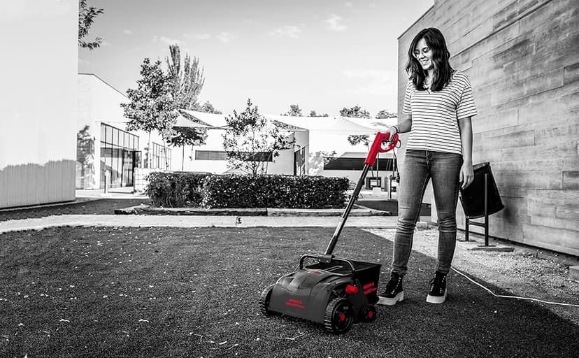 Artificial Turf Lawn Brush Sweeper, Brush & Collect Pro+ USA, *Cleaning & REVITALISING Turf*