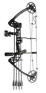 Compound Bow Set 15-45lbs for Pull Beginner and Teens Right Handed Adjustable 18"-29" Draw Length, 320 FPS Speed, Hunting Bow Archery Set New 2024
