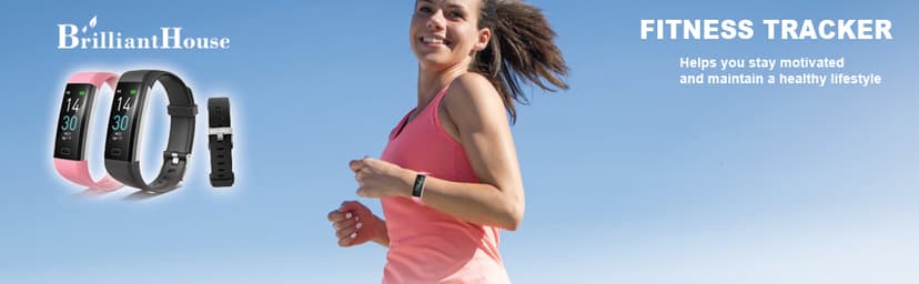 Fitness Tracker with Heart Rate Monitor/Step Counter/Calories, Activity Tracker Smart Watch Sleep Monitor IP68 Health Tracker Pedometer for Man Women