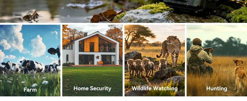 Trail Camera, 36MP 2K 0.1S Trigger Motion Activated,Game Camera with Night Vision IP66 Waterproof 2.0''LCD 90° Cam Lens for Outdoor Scouting Wildlife Monitoring Home Security, Gifts for Men