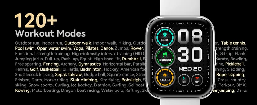 Smart Watches for Women, 1.85" Aleax Bulit-in Smart Watch for Android Phones & iPhones with Calls/Messages/Reminders, 120 Sport Modes Fitness Tracker Watch for Women with Heart Rate/Sleep/SpO2 Monitor