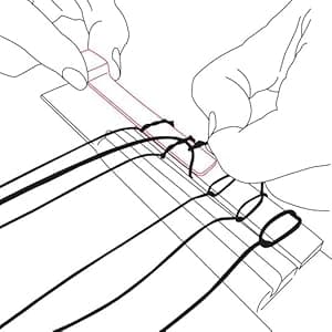 KNA NG-2 Portable Piezo Nylon String Classical Flamenco Guitar Pickup – Natural Acoustic Tone, Lightweight, Detachable, Onboard Volume Control, Passive No Battery Required, Easy Installation