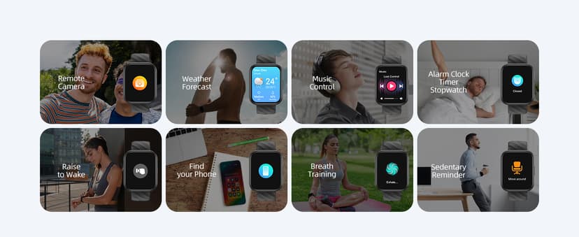 Parsonver Parsonver Smart Watch, 5ATM Waterproof Watch for Swimming, Fitness Activity Tracker with 110+ Sports Modes, Heart Rate/Sleep/SpO2/Calories Monitor, Pedometer, Fitness Watch for Android & iPhone, Black