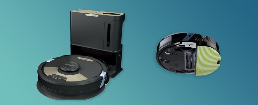 Shark Robot Vacuum & Mop Combo, Powerful Suction, Matrix Plus, 60-Day Debris Capacity, HEPA Bagless Self Empty Base, Sonic Mopping, Home Mapping for Pet Hair - Carpets & Hardfloor, AV2610WA