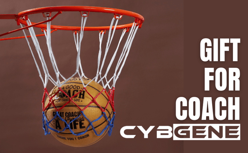 Basketball Coach Gifts for Men, Engraved Basketball with Warm Message for Coach Appreciation, Gold