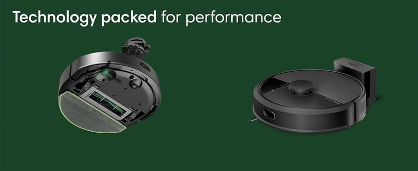 iRobot Roomba 105 Combo Robot Vacuum & Mop - Easy to use, Intense Power-Lifting Suction, LiDAR Navigation, Multiple Cleaning Modes, Avoids Mopping Carpets, Self-Charging