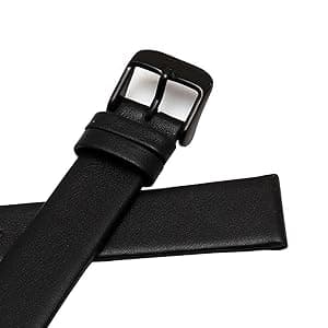 FIZILI Mens Watches Ultra-Thin Minimalist Waterproof-Fashion Wrist Watch for Men Unisex Dress with Leather Band