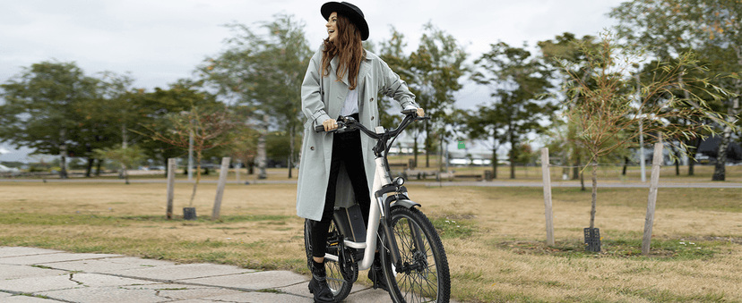 Electric Bike for Adults, Peak 1000W Ebike, 50Miles 21.7MPH UL 2849 Certified Commuter Bike, 26'' City Cruiser Bicycle with 48V Removable Battery, Rear Rack, Adjustable Stem, 7 Speed