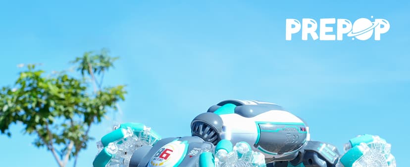 PREPOP Gesture Sensing RC Stunt Car, Birthday for Age 6 7 8-12 13+ Year Old Boys - Cool Toys for Kids, Hand Controlled Remote Control Twist Vehicle with Lights & Music, 4WD Rotating