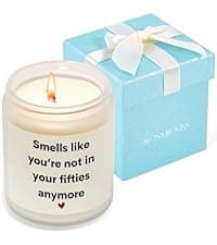 Thank You Gifts for Women, Men, Hostess, Couple, Appreciation Gifts for Teacher Coworker Employee Boss - a Little Candle to Say A Big Thank You, Lavender Scented Candle with Gift Box