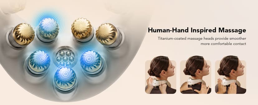 HSA Soothes Tech Neck from Long Screen Time, Infrared Red Light, 9 Massage Heads, 11 Modes, Portable Cordless Labor Day Gifts SKG G7 Pro Fold 3.0 FSA Neck Massager with Heat for Office B0GCFPRJJ4