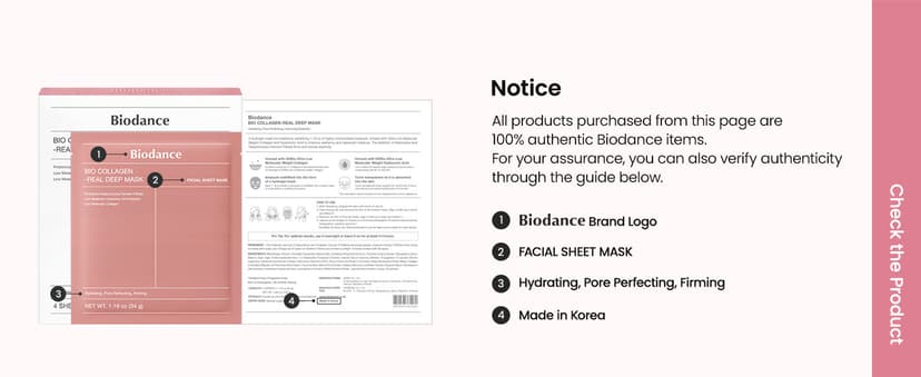 BIODANCE Bio-Collagen Real Deep Mask, Hydrating Overnight Hydrogel Face Mask, Pore Minimizing, Elasticity, Plumping, Travel Essentials & Self Care Gifts for Women, Korean Skin Care | 1.19oz(34g) x 4ea B0B2RM68G2