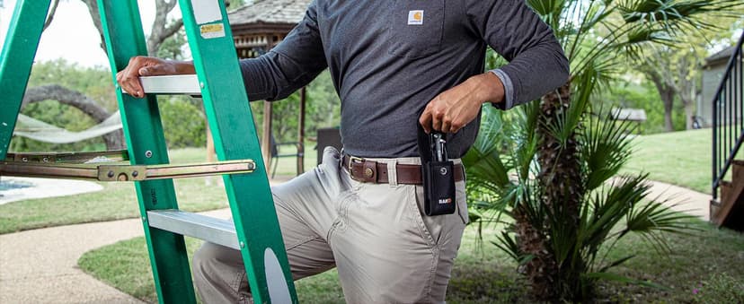 Endoscope Camera with Light, Borescope Camera with 4.3" IPS Screen, 1920P HD with 8 LED Lights, 16.4FT Semi-Rigid Cord Bore Scope, Gadgets for Men & Tools for Men