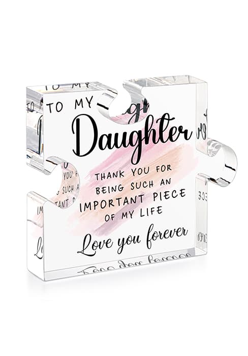 Bestie Gifts for Women Friendship - 0.6" Thickness Acrylic Puzzle & Gift Box,Gifts for Friends Female,Friend Keepsake for Women Birthday,Bff Soul Sister Work Bestie Gift for Thankgiving Present