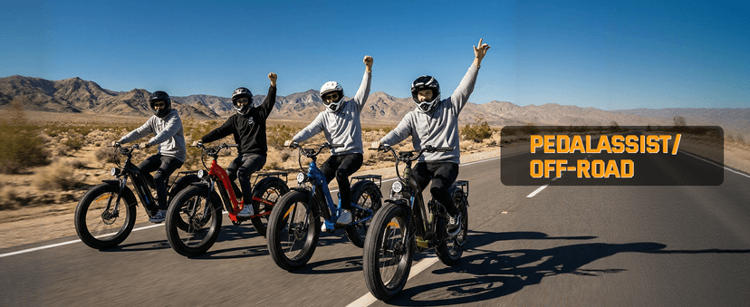 FREESKY Ranger AIR Dual Motor Electric Bike for Adults, 3500W 200NM Fast Ebike,105Miles Long Range E Bike,Full Suspension Electric Mountain Bike, 26'' Fat Tire Electric Bicycle for Man Womens Hunters