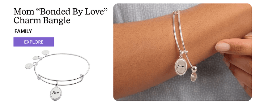 Alex and Ani Godmother Charm Bangle