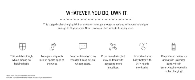 Garmin Garmin Instinct 2 Solar, Smaller-Sized Rugged Outdoor Watch with GPS, with Solar Charging Capabilities, Built for All Elements, Multi-GNSS Support, Tracback Routing and More, Graphite