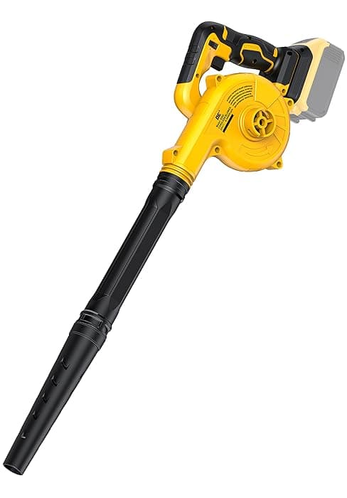 DeForce Cordless Ash Vacuum, for DeWalt 20V Max Battery, 4-Gallon Portable Vacuum Cleaner, Black, with Hose Nozzles HEPA Filters Wheels, for Pellet Wood Stove BBQ Grill (Bare Tool ONLY)