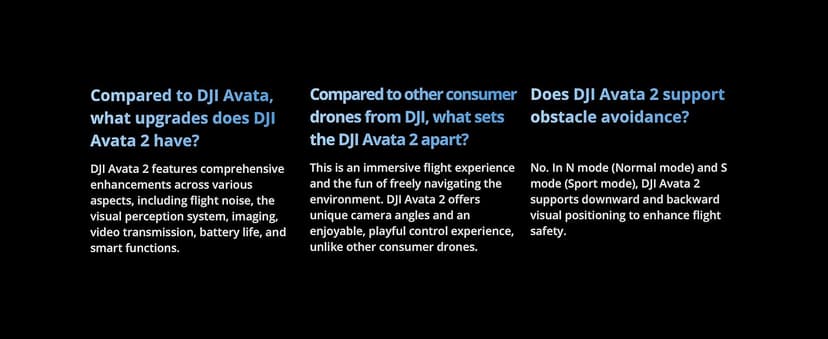 DJI Avata 2 Fly More Combo (3 Batteries), FPV Drones with Camera for Adults 4K, Immersive Experience, One-Push Acrobatics, Built-in Propeller Guard, 155° FOV, Drone Compliant with FAA Remote ID