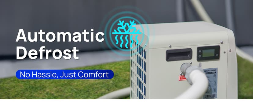 AQUASTRONG Swimming Pool Heat Pump,Electric Pool Heater for Above Ground and Inground Pool,Heating and Cooling Pool Heater Pools Up to, 6500 Gallons
