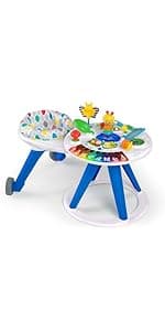 Baby Einstein Neighborhood Symphony Activity Baby Jumper Activity Center, Infant Entertainer with Lights and Melodies, Age 6 Months +, Max Weight 25 lbs., Unisex