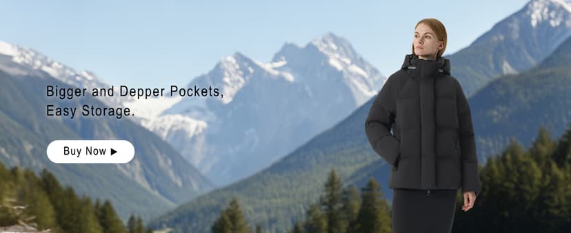 Fitouch Women's Waukee Long Down Coat Parka Jacket | 750+ Fill Power | Full-Length