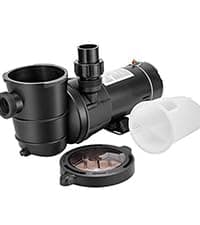 VIVOHOME 2.0 HP Above Ground Swimming Pool Pump Dual Speed 1.5" & 1.25'' Inlet/Outlet 115V Energy Saving w/Strainer Basket