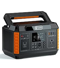 200W Portable Power Station, FlashFish 40800mAh Solar Generator With 110V AC Outlet/2 DC Ports/3 USB Ports, Backup Battery Pack Power Supply for CPAP Outdoor Advanture Load Trip Camping Emergency.