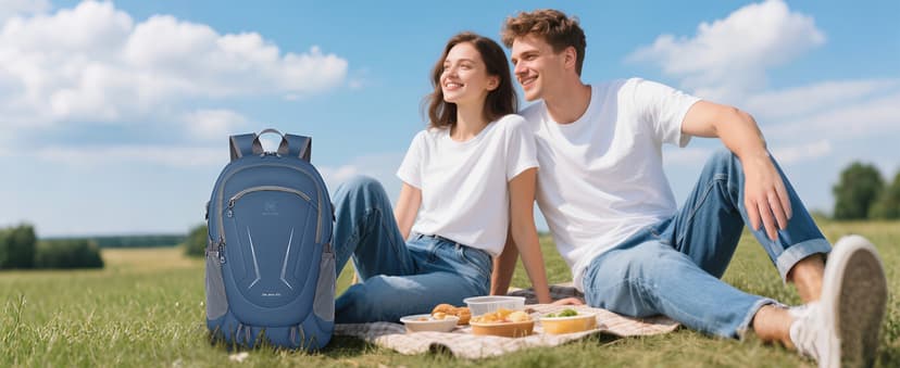 MIYCOO Backpack - Ultra Lightweight Packable Backpack for Travel Camping, 45L Hiking Back Pack Waterproof Foldable Daypack for Men Women Blue