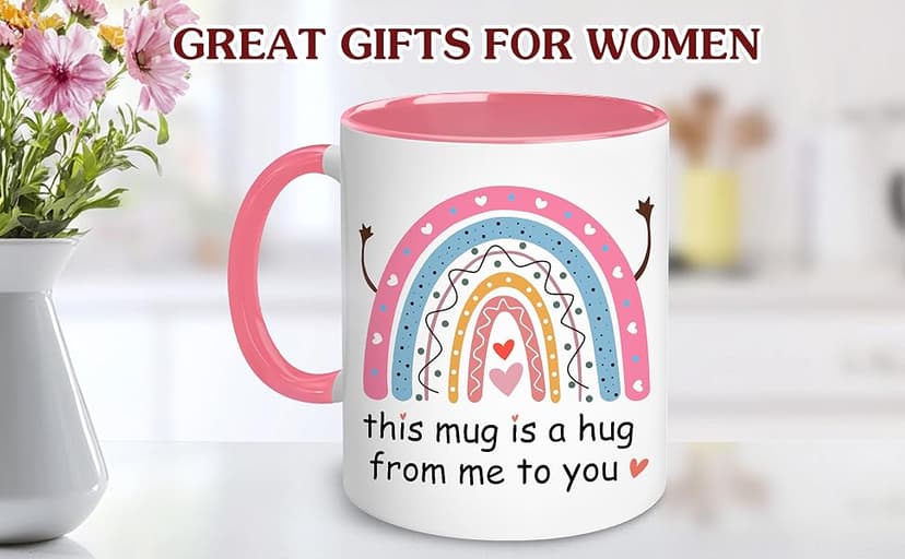 Friend Gifts - Mothers Day Gift For Women - Friendship Gifts For Women - Gifts For Bestie, Best Friend, Sister, Mom - Sister Mug - Bestie Cup - Thinking Of You, Get Well Soon, Encouragement