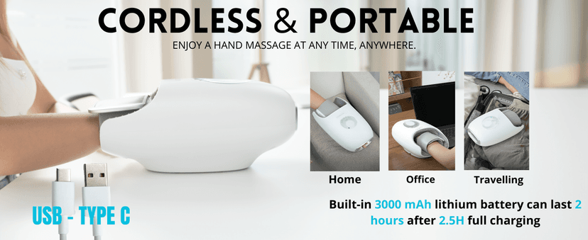 Hand Massager with Heat and Compression for Arthritis and Carpal Tunnel, Finger Numbness, Circulation, Pain Relief, from Wrist to Palm and Finger with Kneading Rollers, Fan Cooling Gifts for Women Men